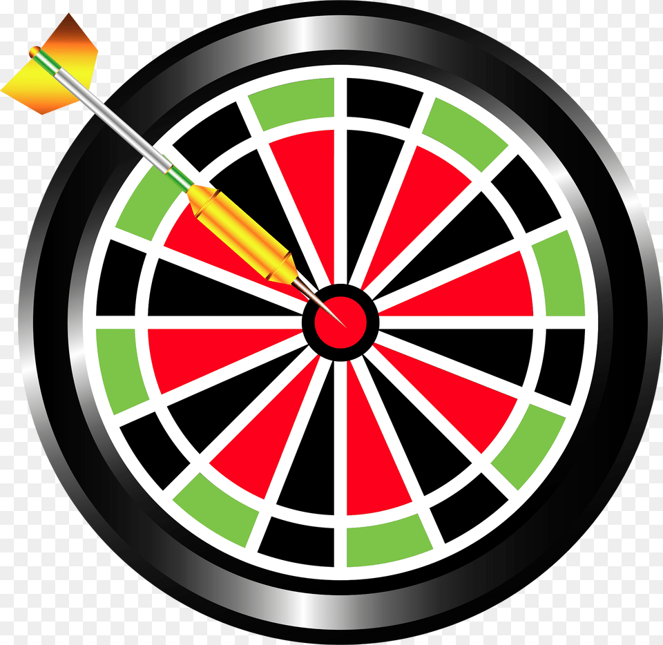 Darts Arrow And Target Clipart, Game Free Transparent Png