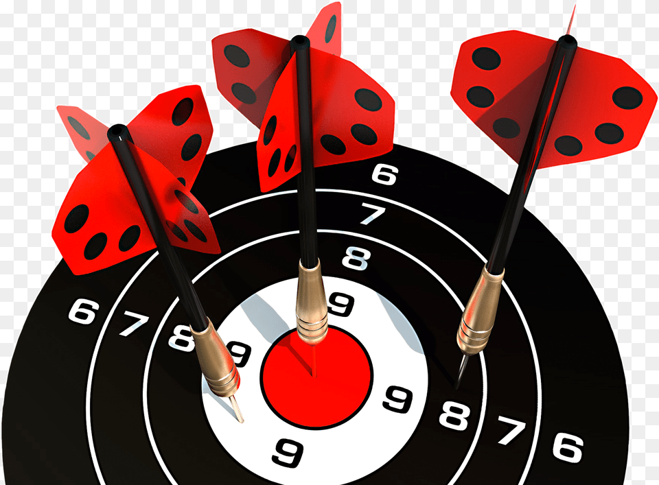 Darts Red Target Hit Ratio, Game, Device, Power Drill, Tool Free Transparent Png