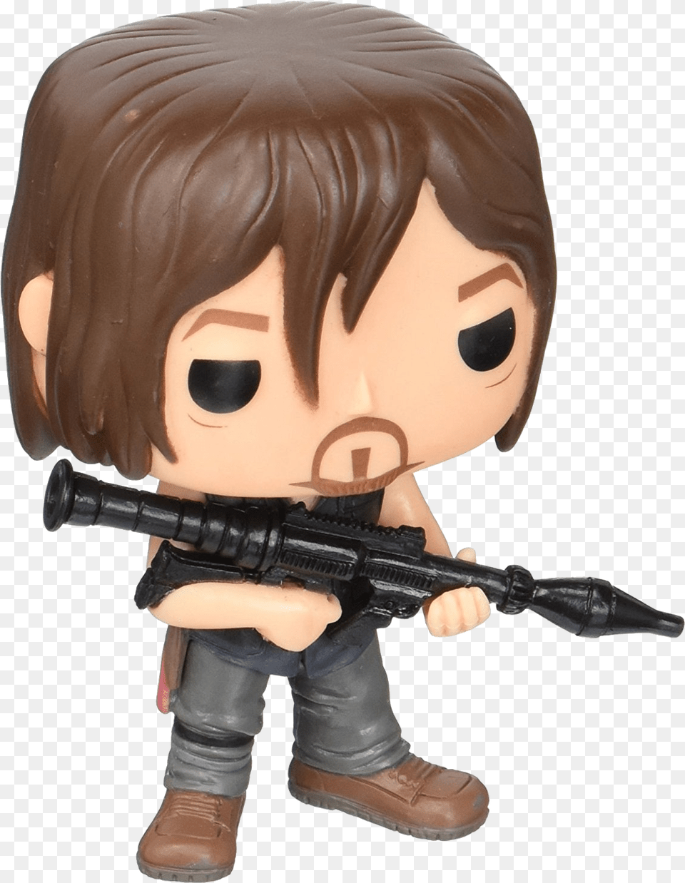 Daryl Dixon Funko Pop, Baby, Person, Gun, Weapon Png