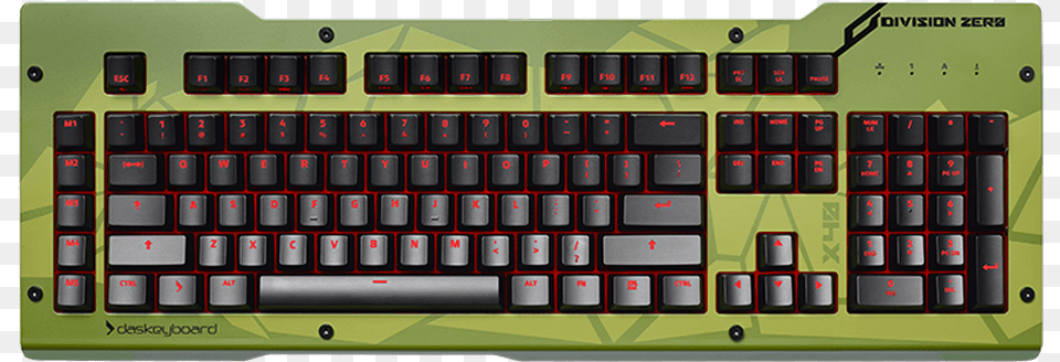 Das Keyboard Red, Computer, Computer Hardware, Computer Keyboard, Electronics Free Png Download