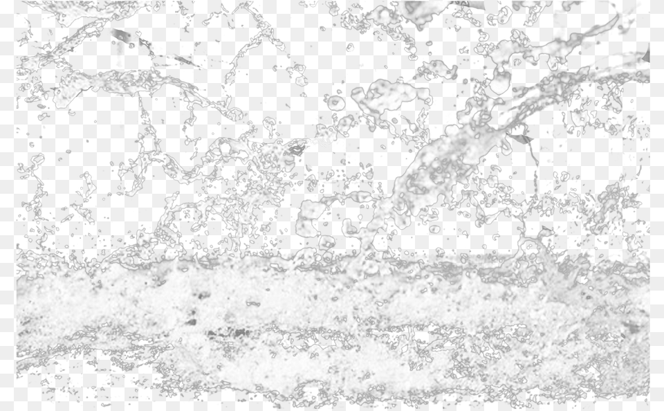 Das Wasser Spritzt Dur Monochrome, Nature, Outdoors, Sea, Water Free Png Download