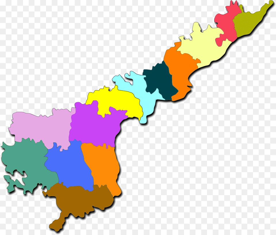 Dasara Gift To Ap Andhra Pradesh Map Hd, Chart, Plot, Atlas, Diagram Png Image