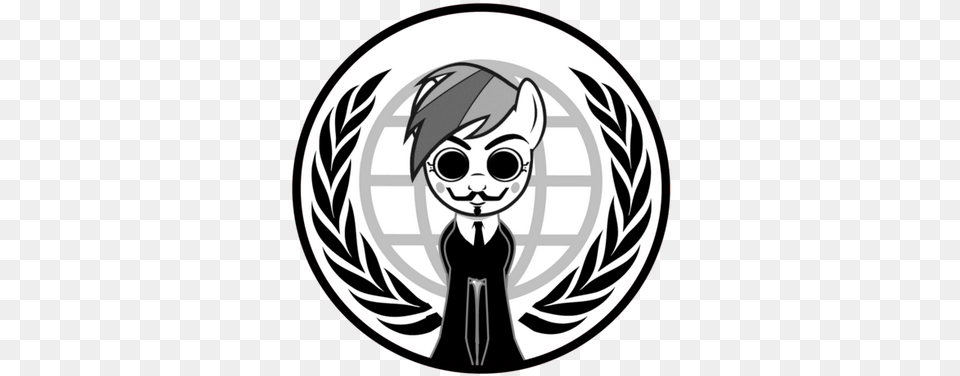 Dash Anonponies Twitter Anonymous Icon, Emblem, Symbol, Face, Head Free Transparent Png
