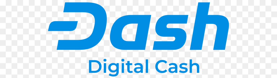 Dash Digital Cash Logo Rgb For Screens, Text Png