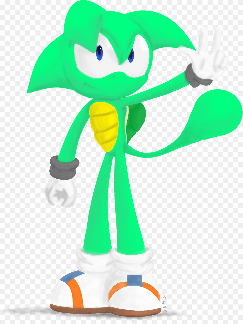 Dash The Turtle Sonic Fan Characters Turtle, Clothing, Glove, Baby, Person Free Png