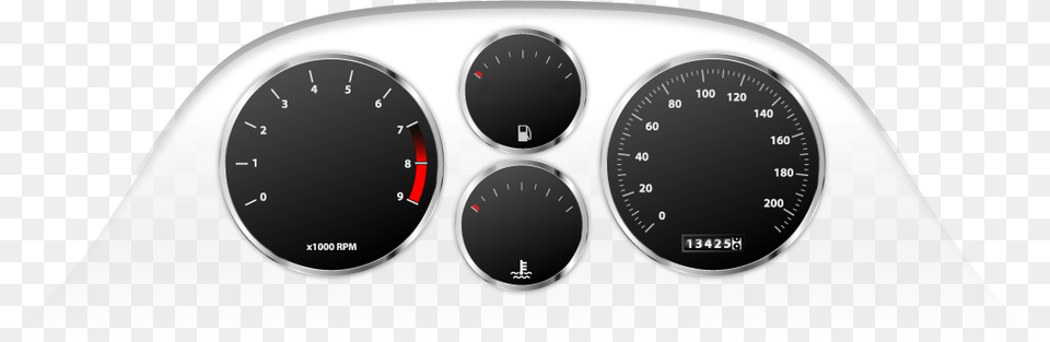 Dashboard For Cars, Gauge, Tachometer, Appliance, Device Png Image