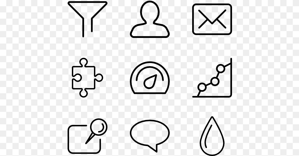 Dashboard Icons Washing Icon, Gray Free Png Download