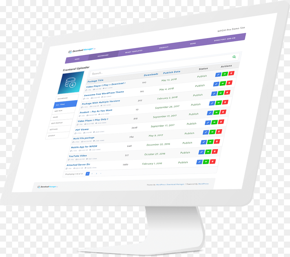 Dashboard Manager, Computer Hardware, Electronics, Hardware, Monitor Free Png