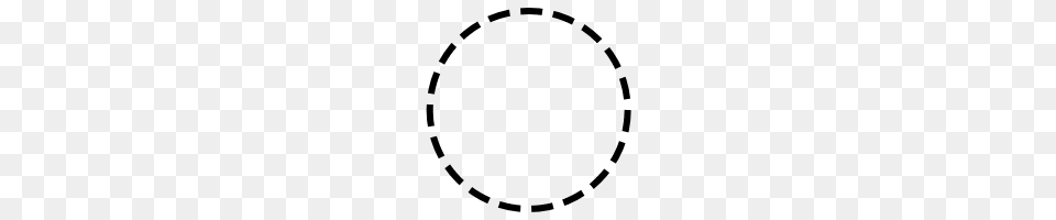 Dashed Circle Icons Noun Project, Gray Png Image