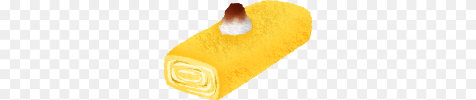 Dashimaki Tamago Japanese Rolled Omelette Clipart, Dessert, Food, Pastry, Bread Png Image