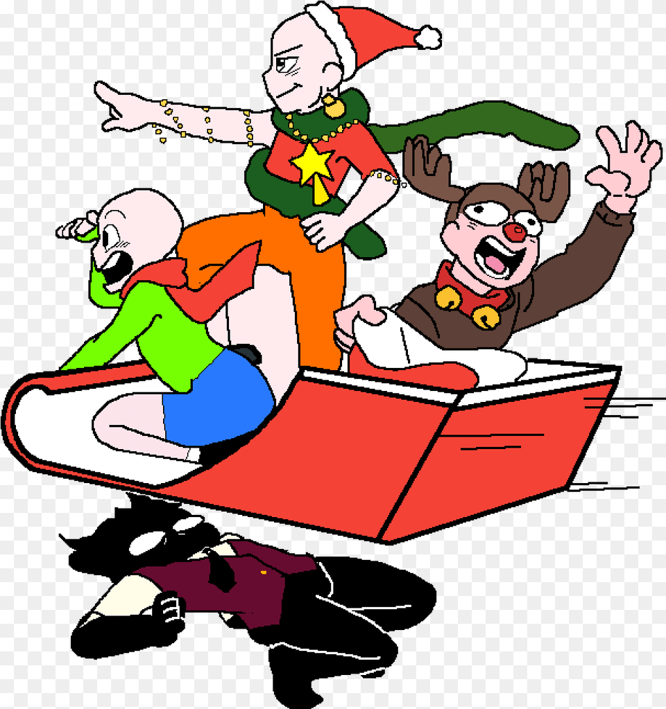 Dashing Through The Air Christmas Elf, Baby, Person, Face, Head Free Png