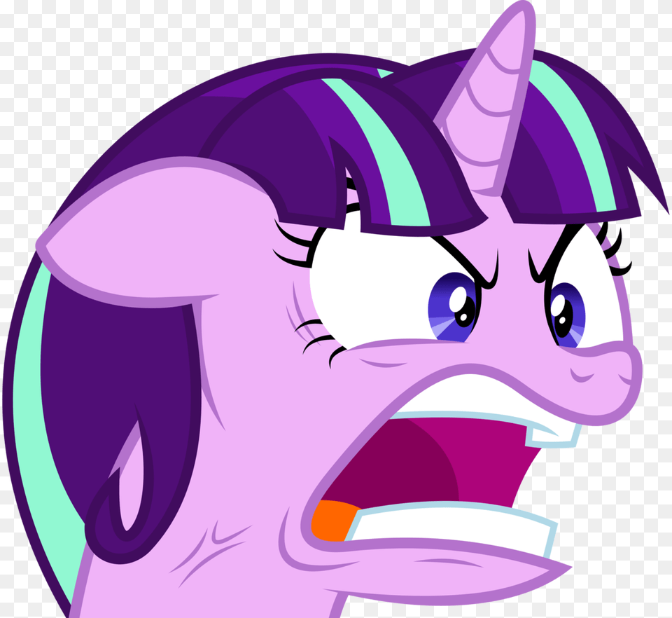 Dasprid Bust Cross Popping Veins Faic Quiet Ragelight Starlight Glimmer Quiet, Purple, Baby, Person, Art Free Png