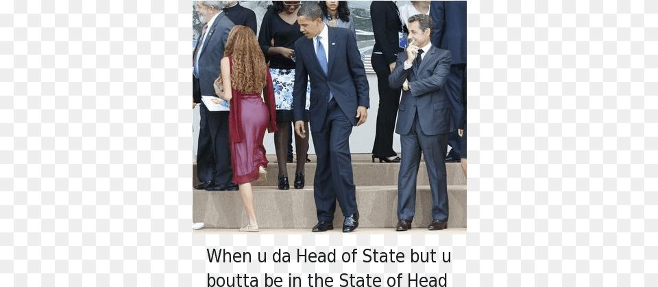 Dat Ass Head And Obama Perfectly Timed Photos Obama, Woman, Suit, Person, Jacket Png Image