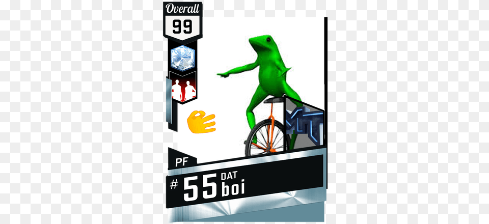 Dat Boi Basketball Player Card, Animal, Fish, Sea Life, Shark Free Png