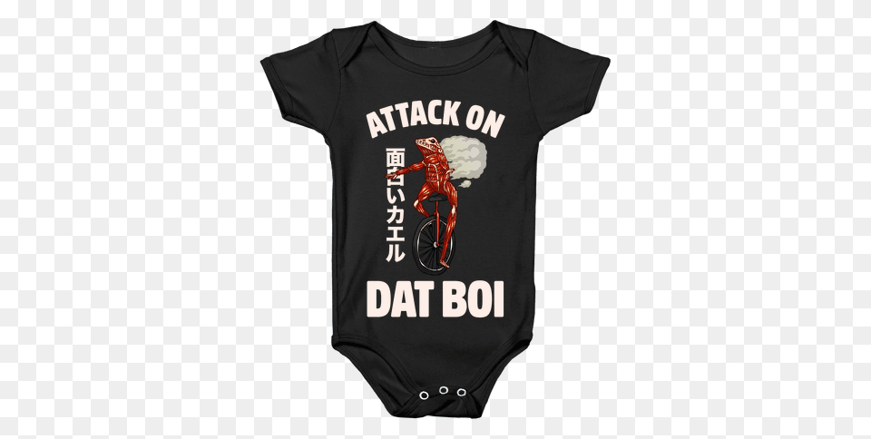 Dat Boi Meme Baby Onesies Lookhuman, Clothing, T-shirt, Person, Shirt Free Png