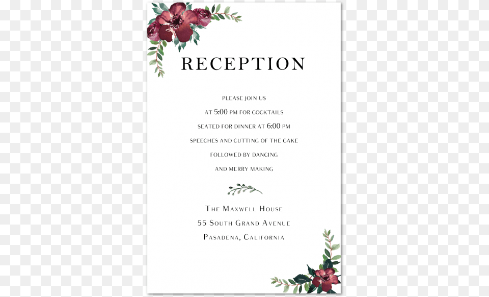 Data Captionclass Image1width 350 Wedding Reception Card Design, Advertisement, Poster, Text, Herbal Free Png