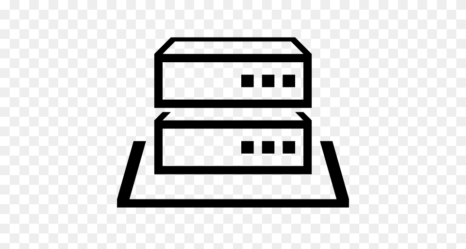 Data Computing Platform Platform Seo Icon With And Vector, Gray Free Png Download