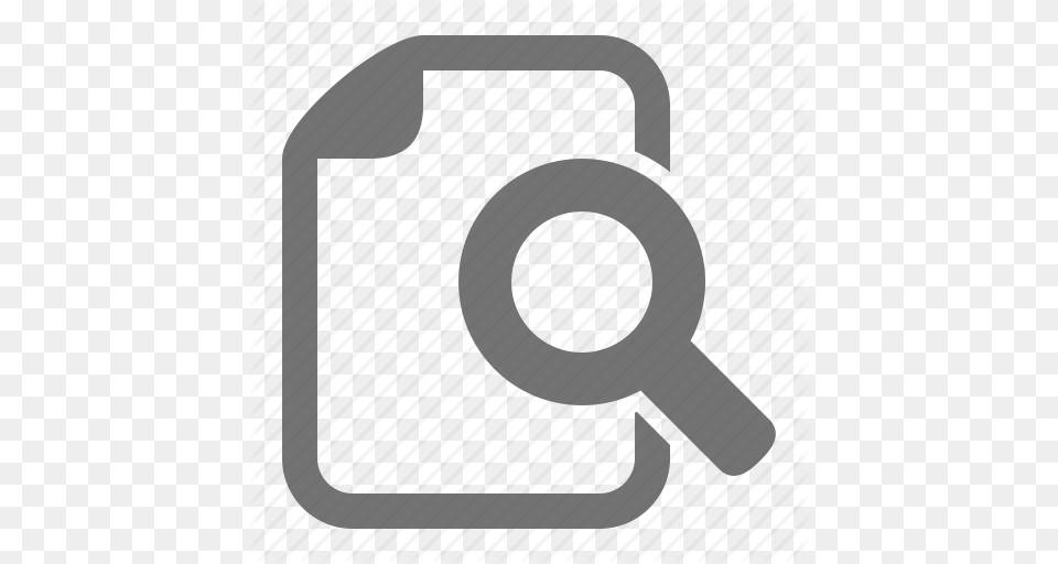 Data Document File Find Magnifier Search Zoom Icon, Electronics, Phone, Blackboard, Camera Png Image