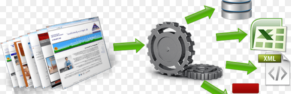 Data Extraction From Web, Machine, Spoke, Wheel, Gear Free Transparent Png