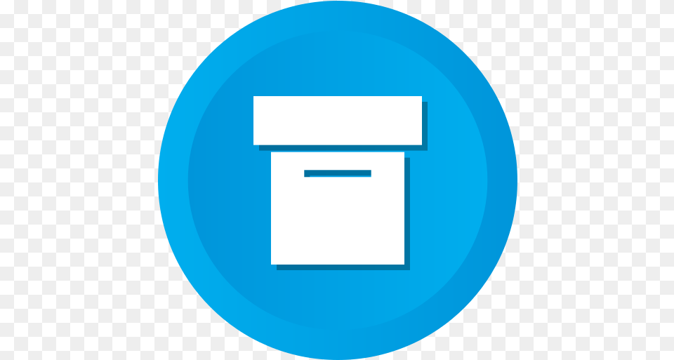 Data File Storage Icon Of Ios Vertical, Mailbox, Disk Free Transparent Png