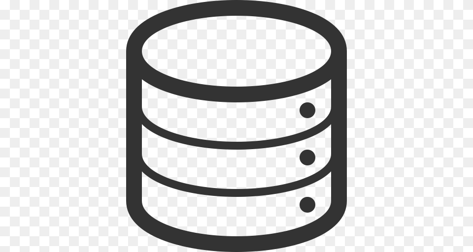 Data Icon, Cylinder, Spiral, Coil, Clothing Free Png Download