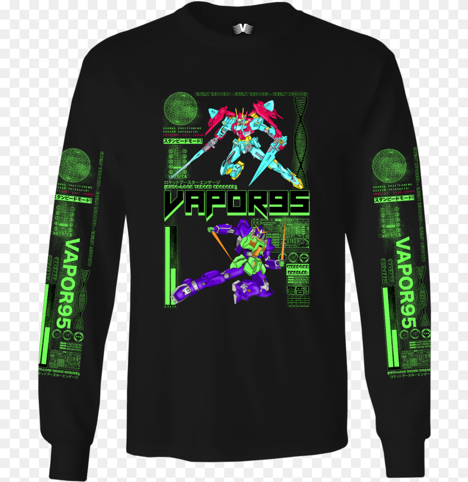 Data Image Id Productimg Product Aesthetic Vaporwave Clothing Boy, Long Sleeve, Sleeve, T-shirt, Person Free Transparent Png