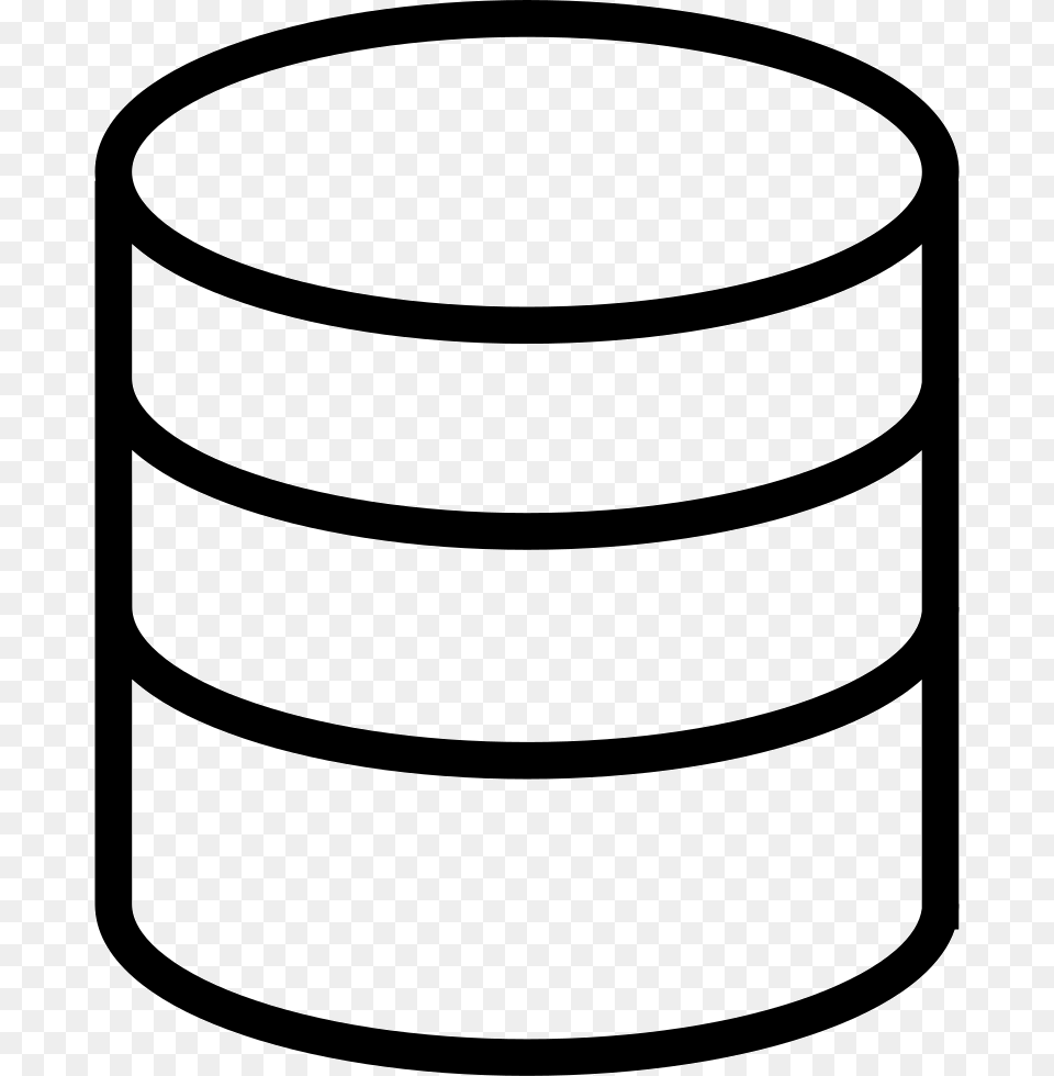 Data Model Comments Data Model Icon, Cylinder, Smoke Pipe Png Image
