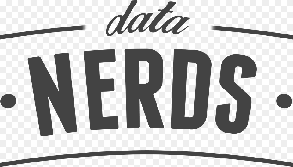 Data Nerds Logo, License Plate, Text, Transportation, Vehicle Free Png Download