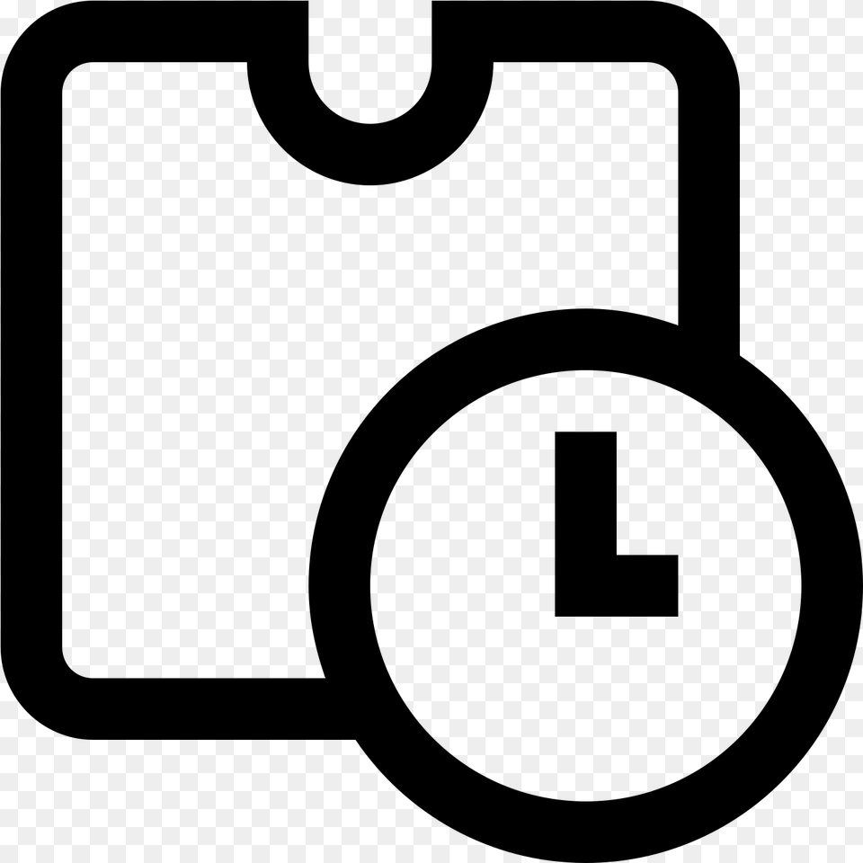 Data Pending Icon Event Icon, Gray Free Png Download