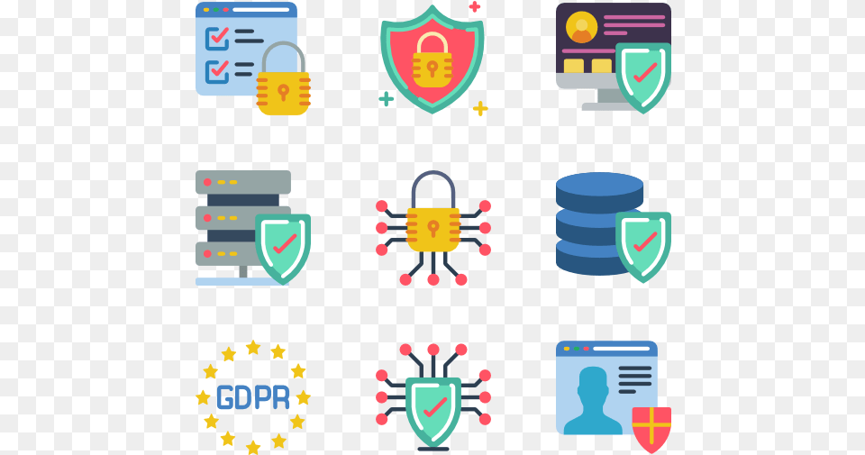 Data Protection Icon, Person Free Transparent Png