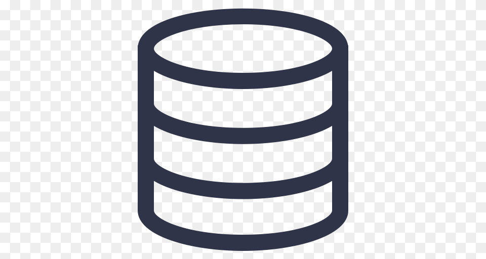 Data Source Management Data Management Data Processing Icon, Coil, Spiral, Cylinder Png Image