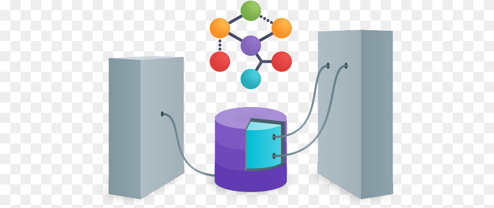 Data Storage On The Aggregate Server Graphic Design, Cylinder Free Png Download