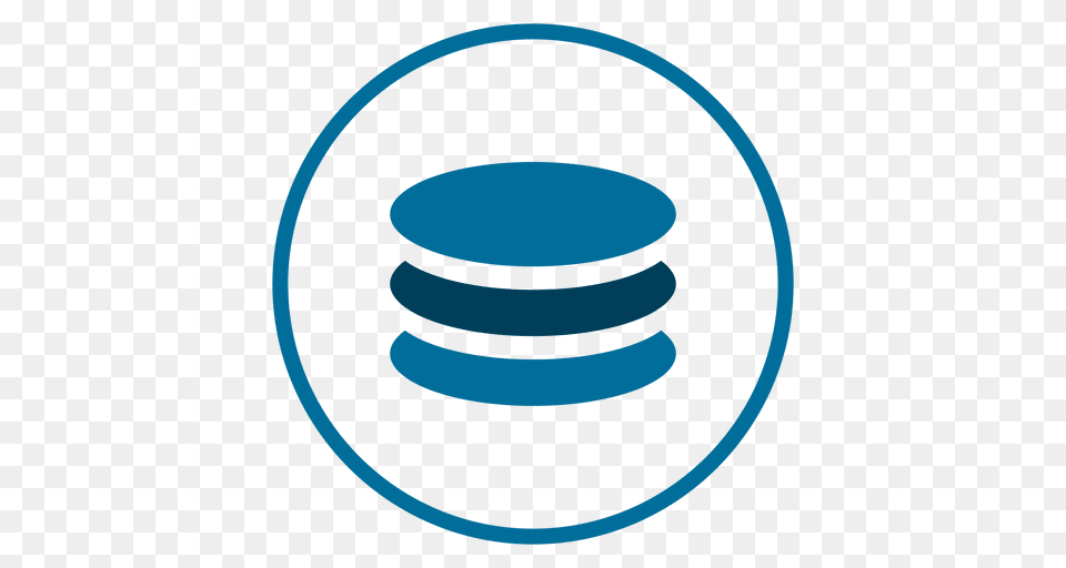 Database Circle Icon, Jar, Pottery, Food, Meal Png Image