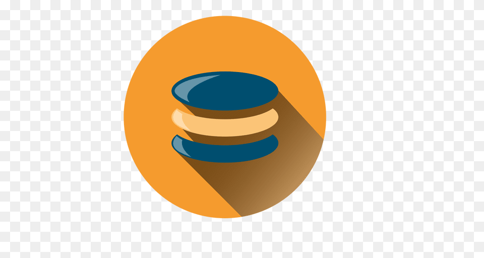 Database Circle Icon With Drop Shadow, Jar, Pottery, Vase, Urn Png Image