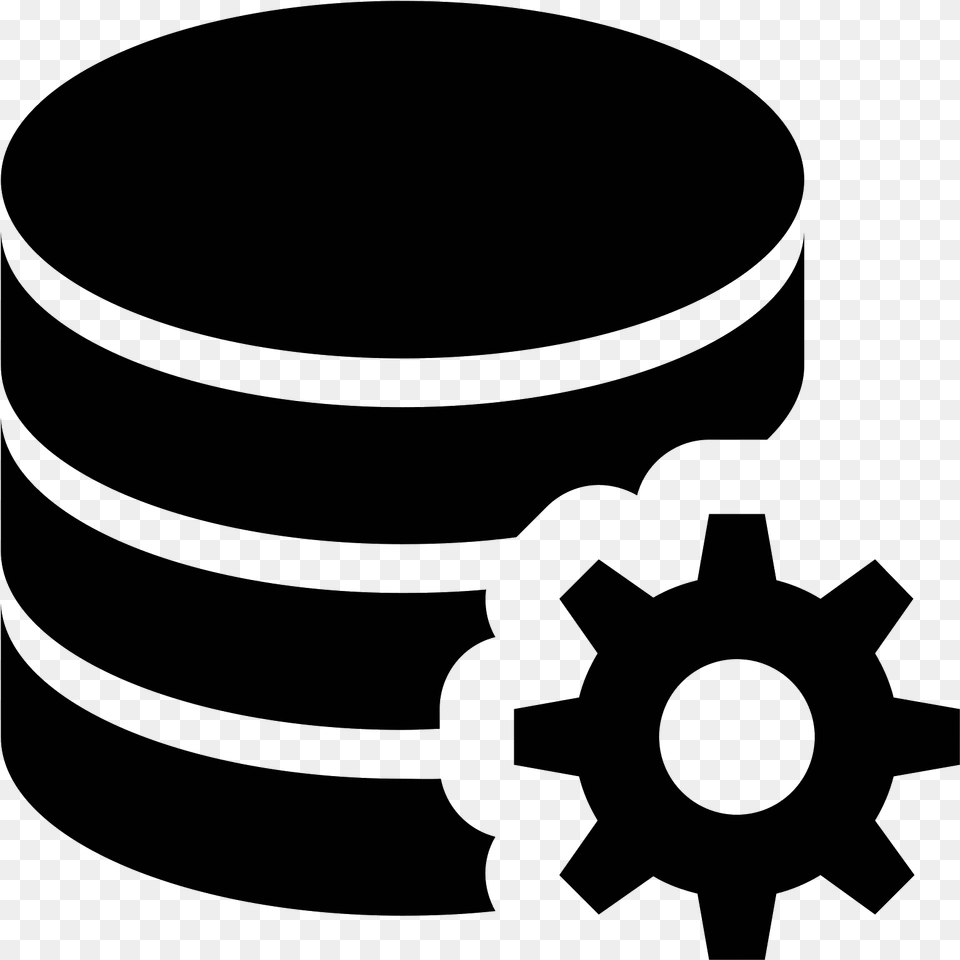 Database Clipart Database Management Test Data Management Icon, Gray Free Png Download
