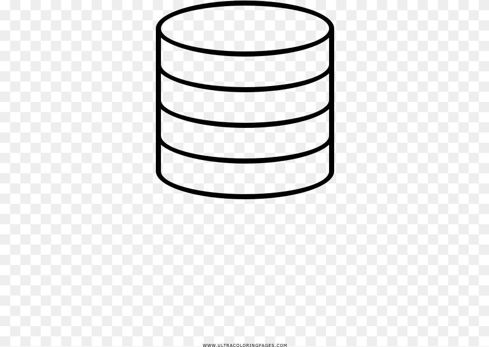 Database Coloring, Gray Free Png