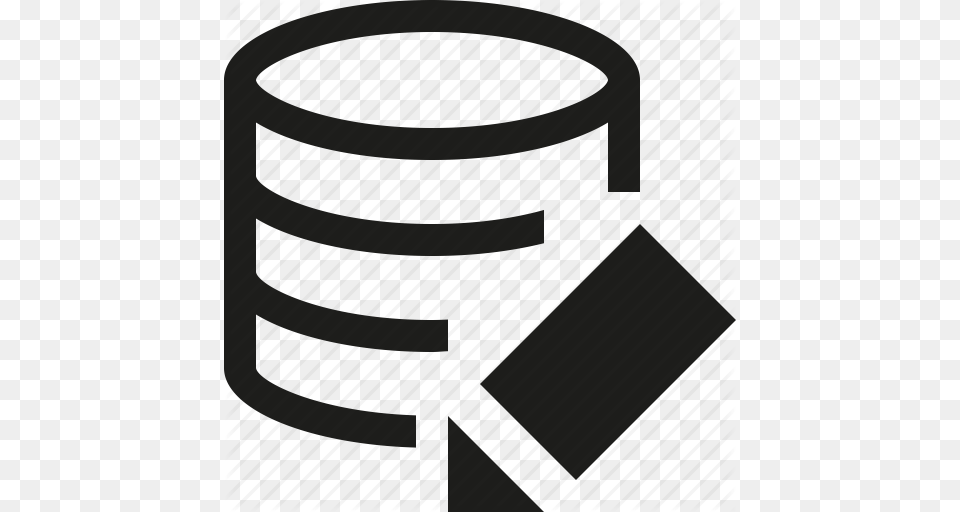 Database Edit Icon, Coil, Spiral Free Png Download