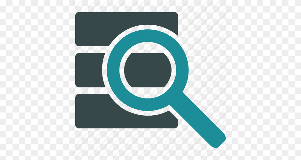 Database Explore Find Lookup Research Search Search Data Icon, Magnifying Free Png