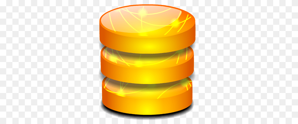 Database Icon, Lighting, Tape, Disk Free Png Download