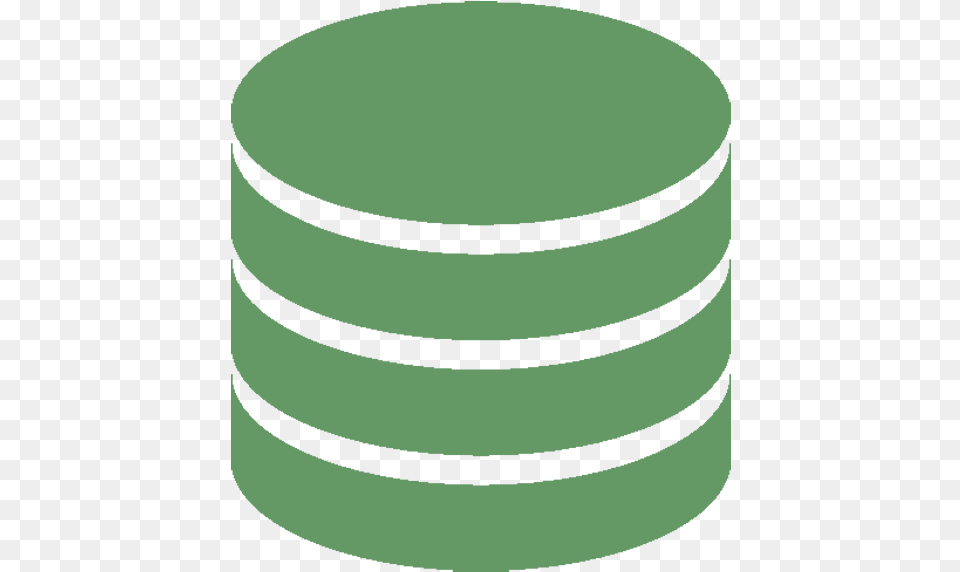 Database Icon Green, Oval Free Png Download