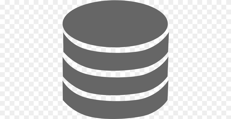 Database Icon Insta Story Black Background, Cylinder Png