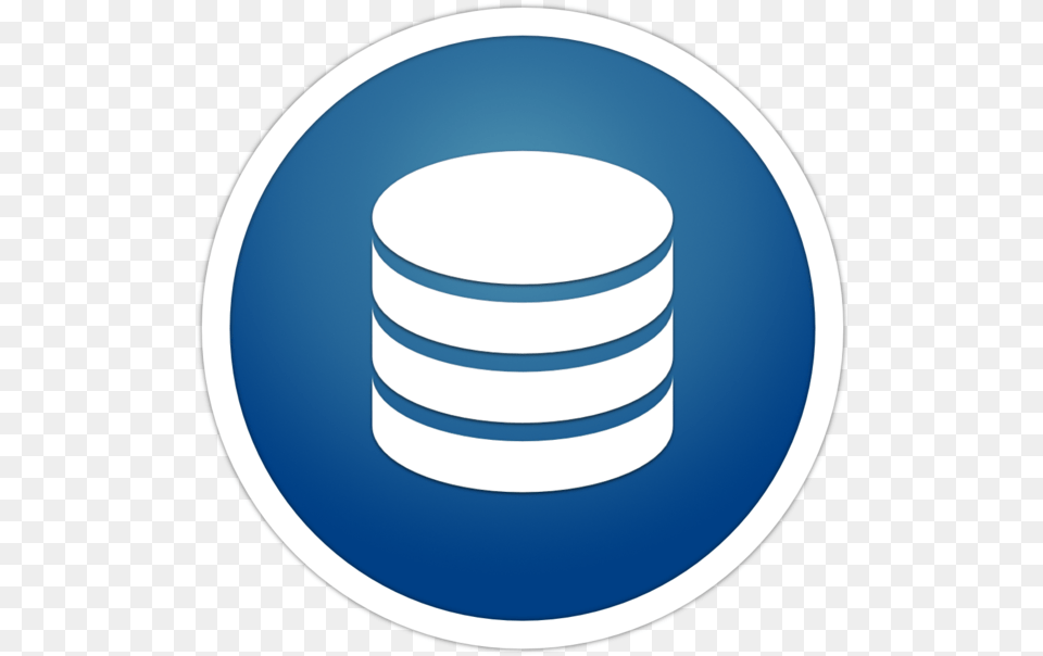 Database Icon White Clipart Database, Logo, Disk Free Png