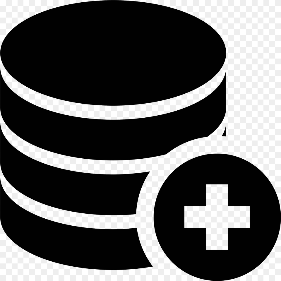 Database Symbol Test Data Management Icon, Gray Png Image