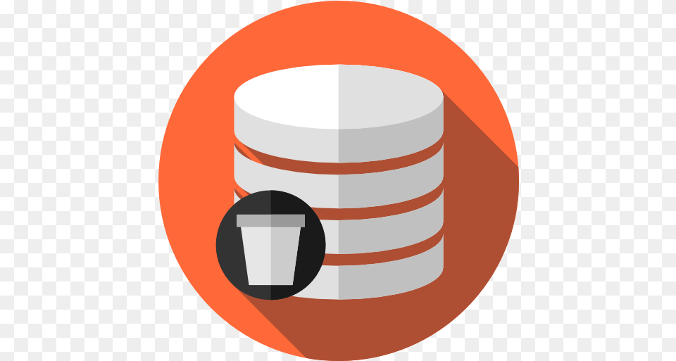 Database Technology Icons Database Circle Icon, Cup Free Transparent Png