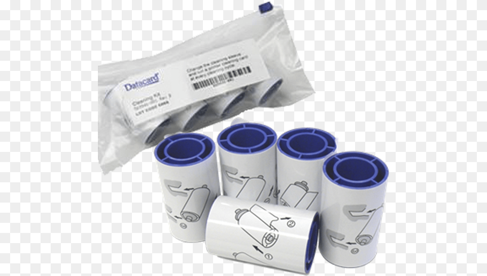 Datacard Kit De Limpieza Pack 5 Pzas Pack De 5 Rodillos Kit De Limpieza Para Cd, Tape Free Png