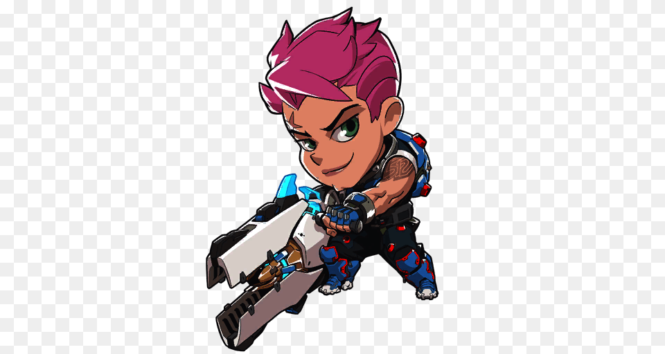 Datamined Overwatch Cute Sprays, Book, Comics, Publication, Baby Free Png Download