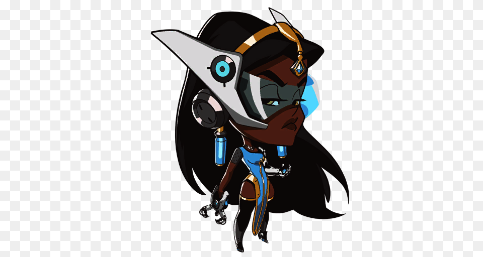 Datamined Overwatch Cute Sprays, Book, Comics, Publication, Person Free Transparent Png