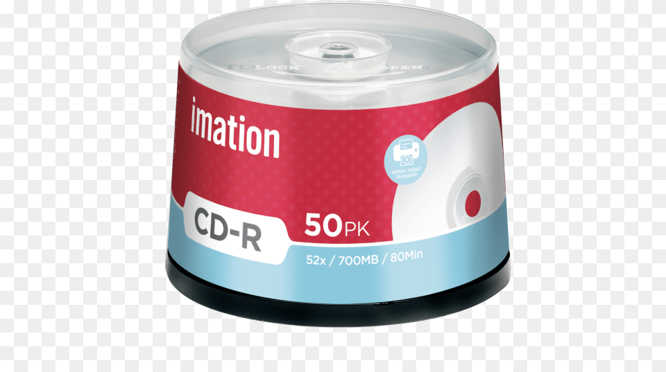 Dataproductsarticle Imation Cd Recordable Media Cd R 700 Mb, Disk, Dvd, Can, Tin Free Png Download