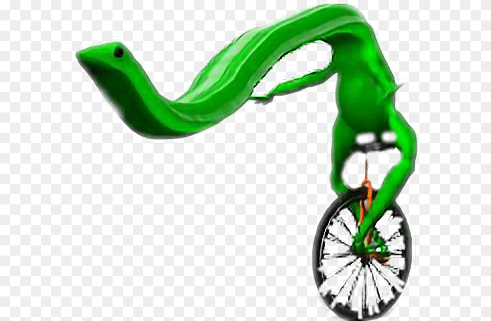 Datboi Meme Memes Dank Deadmeme Frog Unicycle Longfrog Dat Boi, Machine, Wheel, Bicycle, Transportation Png Image