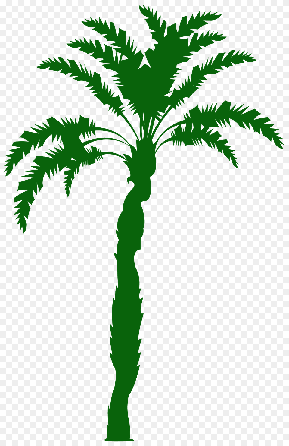 Date Palm Silhouette, Palm Tree, Plant, Tree Free Transparent Png